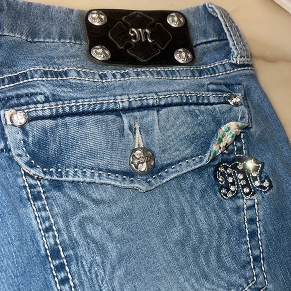 Miss Me wide leg jeans 30x29” inseam very soft jeans - Picture 6 of 10